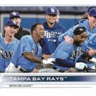 Tampa Bay Rays 2022 Topps #274 Baseball Team Card Tampa Bay Rays 2022 Topps #274 Baseball Team Card