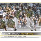 Fernando Tatis Jr. "Slam Diego Returns" 2022 Topps #125 San Diego Padres Baseball Card Fernando Tatis Jr. "Slam Diego Returns" 2022 Topps #125 San Diego Padres Baseball Card