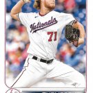 Mason Thompson 2022 Topps Rookie #38 Washington Nationals Baseball Card