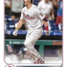 Luke Williams 2022 Topps Rookie #62 Philadelphia Phillies Baseball Card