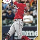 Jesse Winker 2022 Topps 1987 Design #T87-43 Cincinnati Reds Baseball Card Jesse Winker 2022 Topps 1987 Design #T87-43 Cincinnati Reds Baseball Card