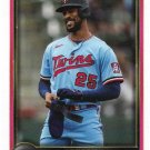Byron Buxton 2022 Topps x Aaron Judge #76 Minnesota Twins Baseball Card