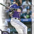 Charlie Blackmon 2022 Bowman #75 Colorado Rockies Baseball Card
