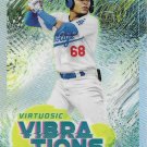 Wilman Diaz 2022 Bowman Virtuosic Vibrations #BP-135 Los Angeles Dodgers Baseball Card