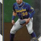 Branlyn Jaraba 2022 Bowman #BCP-15 Milwaukee Brewers Baseball Card