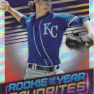 Jackson Kowar 2022 Bowman Rookie of the Year Favorites #ROYF-9 Kansas City Royals Baseball Card