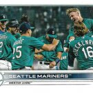 Seattle Mariners 2022 Topps #489 Baseball Team Card