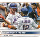 New York Mets 2022 Topps #341 Baseball Team Card New York Mets 2022 Topps #341 Baseball Team Card