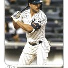 Giancarlo Stanton 2022 Topps #650 New York Yankees Baseball Card Giancarlo Stanton 2022 Topps #650 New York Yankees Baseball Card