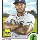Randy Arozarena 2022 Topps Heritage #55 Tampa Bay Rays Baseball Card Randy Arozarena 2022 Topps Heritage #55 Tampa Bay Rays Baseball Card