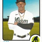 Jazz Chisholm Jr. 2022 Topps Heritage #120 Miami Marlins Baseball Card