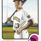 Ke'Bryan Hayes 2022 Topps Heritage #318 Pittsburgh Pirates Baseball Card Ke'Bryan Hayes 2022 Topps Heritage #318 Pittsburgh Pirates Baseball Card