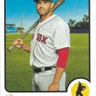 J.D. Martinez 2022 Topps Heritage #99 Boston Red Sox Baseball Card J.D. Martinez 2022 Topps Heritage #99 Boston Red Sox Baseball Card