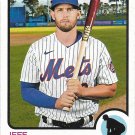Jeff McNeil 2022 Topps Heritage #389 New York Mets Baseball Card