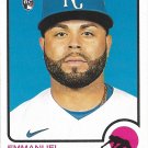 Emmanuel Rivera 2022 Topps Heritage Rookie #192 Kansas City Royals Baseball Card