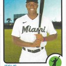Jesus Sanchez 2022 Topps Heritage #275 Miami Marlins Baseball Card