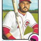 Eugenio Suarez 2022 Topps Heritage #27 Cincinnati Reds Baseball Card