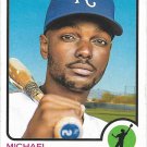 Michael Taylor 2022 Topps Heritage #272 Kansas City Royals Baseball Card