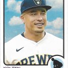 Kolten Wong 2022 Topps Heritage #355 Milwaukee Brewers Baseball Card Kolten Wong 2022 Topps Heritage #355 Milwaukee Brewers Baseball Card