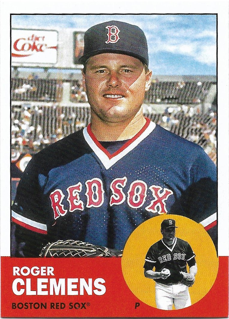 Roger Clemens 2022 Topps Archives #71 Boston Red Sox Baseball Card