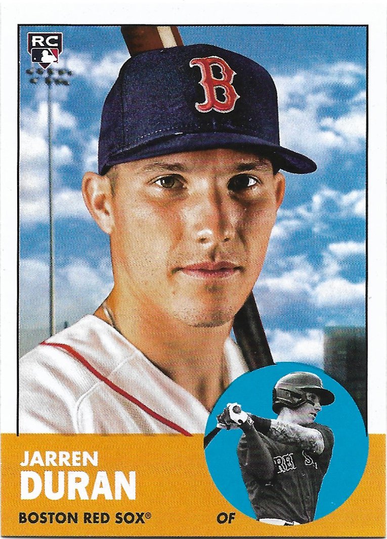 Jarren Duran 2022 Topps Archives Rookie #88 Boston Red Sox Baseball Card