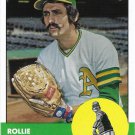 Rollie Fingers 2022 Topps Archives #45 Oakland Athletics Baseball Card Rollie Fingers 2022 Topps Archives #45 Oakland Athletics Baseball Card