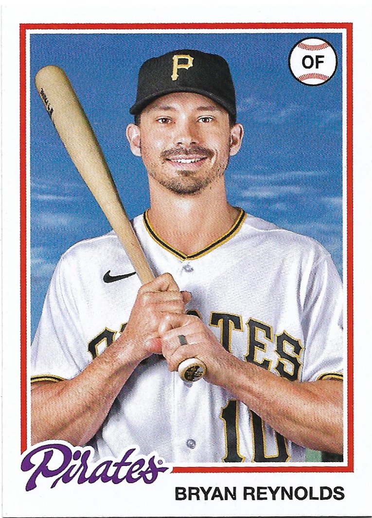 Bryan Reynolds 2022 Topps Archives #128 Pittsburgh Pirates Baseball Card