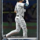 Josh Lowe 2022 Topps Chrome Update Rookie Debut #USC155 Tampa Bay Rays Baseball Card Josh Lowe 2022 Topps Chrome Update Rookie Debut #USC155 Tampa Bay Rays Baseball Card