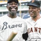 Hank Aaron 2022 Topps Stadium Club #218 Atlanta Braves Baseball Card Hank Aaron 2022 Topps Stadium Club #218 Atlanta Braves Baseball Card