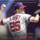 Jim Abbott 2022 Topps Stadium Club #67 California Angels Baseball Card