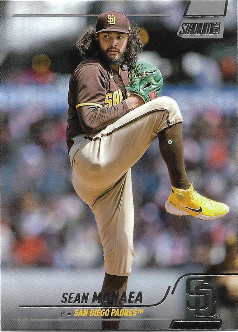 Sean Manaea 2022 Topps Stadium Club #225 San Diego Padres Baseball Card