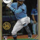 Vidal Brujan 2022 Topps Chrome 1987 Rookie #87BC-17 Tampa Bay Rays Baseball Card Vidal Brujan 2022 Topps Chrome 1987 Rookie #87BC-17 Tampa Bay Rays Baseball Card