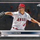 Reid Detmers 2022 Topps Chrome Rookie #79 Los Angeles Angels Baseball Card