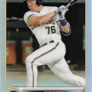 Jakson Reetz 2022 Topps Chrome Refractor Rookie #157 Milwaukee Brewers Baseball Card Jakson Reetz 2022 Topps Chrome Refractor Rookie #157 Milwaukee Brewers Baseball Card