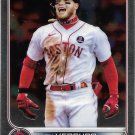 Alex Verdugo 2022 Topps Chrome #33 Boston Red Sox Baseball Card
