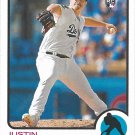 Justin Bruihl 2022 Topps Heritage Rookie #518 Los Angeles Dodgers Baseball Card Justin Bruihl 2022 Topps Heritage Rookie #518 Los Angeles Dodgers Baseball Card