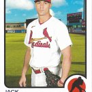 Jack Flaherty 2022 Topps Heritage #534 St. Louis Cardinals Baseball Card Jack Flaherty 2022 Topps Heritage #534 St. Louis Cardinals Baseball Card