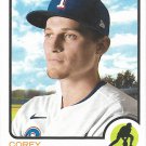 Corey Seager 2022 Topps Heritage #609 Texas Rangers Baseball Card