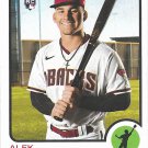 Alek Thomas 2022 Topps Heritage Rookie #597 Arizona Diamondbacks Baseball Card