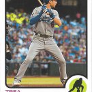Trea Turner 2022 Topps Heritage #666 Los Angeles Dodgers Baseball Card