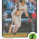 LaMonte Wade Jr. 2022 Topps Heritage #576 San Francisco Giants Baseball Card