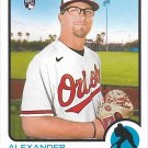 Alexander Wells 2022 Topps Heritage Rookie #662 Baltimore Orioles Baseball Card