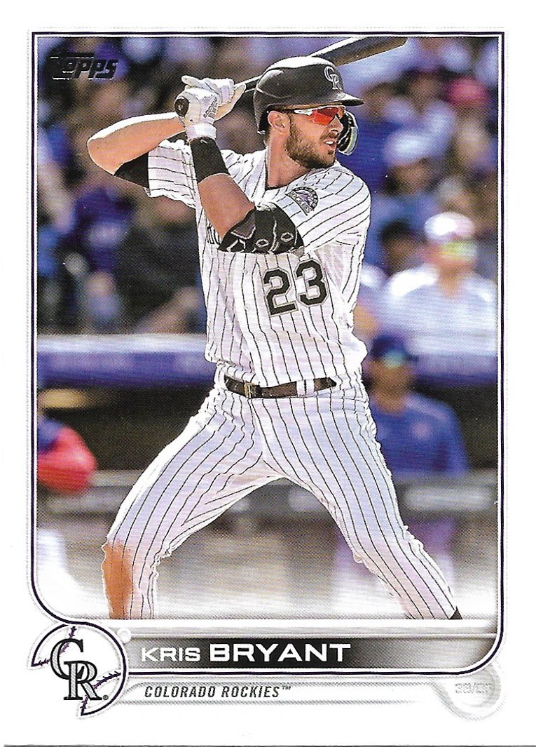 Kris Bryant 2022 Topps Update #US301 Colorado Rockies Baseball Card