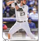 Kris Bryant 2022 Topps Update #US301 Colorado Rockies Baseball Card