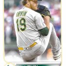 Cole Irvin 2022 Topps Update #US292 Oakland Athletics Baseball Card