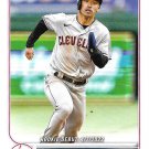 Steven Kwan 2022 Topps Update Rookie Debut #US54 Cleveland Guardians Baseball Card