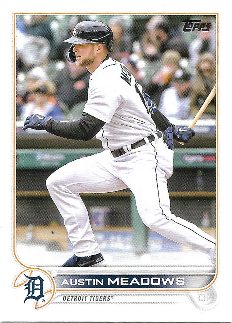 Austin Meadows 2022 Topps Update #US199 Detroit Tigers Baseball Card