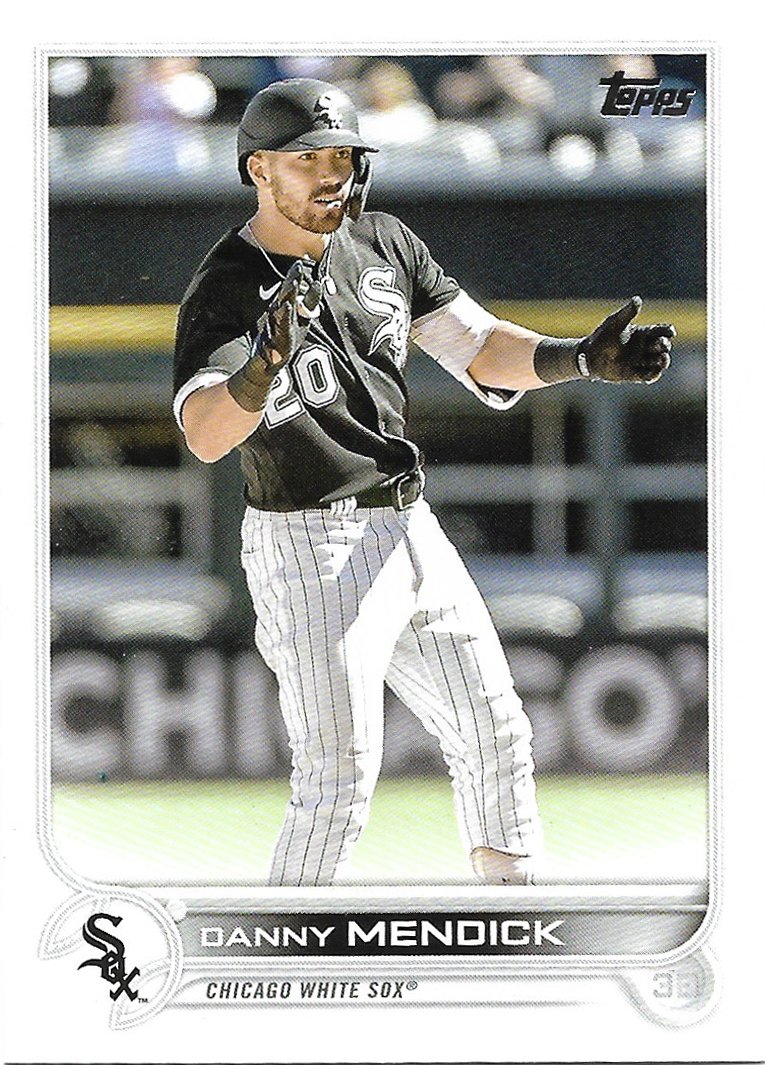 Danny Mendick 2022 Topps Update #US95 Chiago White Sox Baseball Card