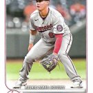 Jose Miranda 2022 Topps Update Rookie Debut #US5 Minnesota Twins Baseball Card