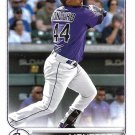 Elehuris Montero 2022 Topps Update Rookie #US110 Colorado Rockies Baseball Card